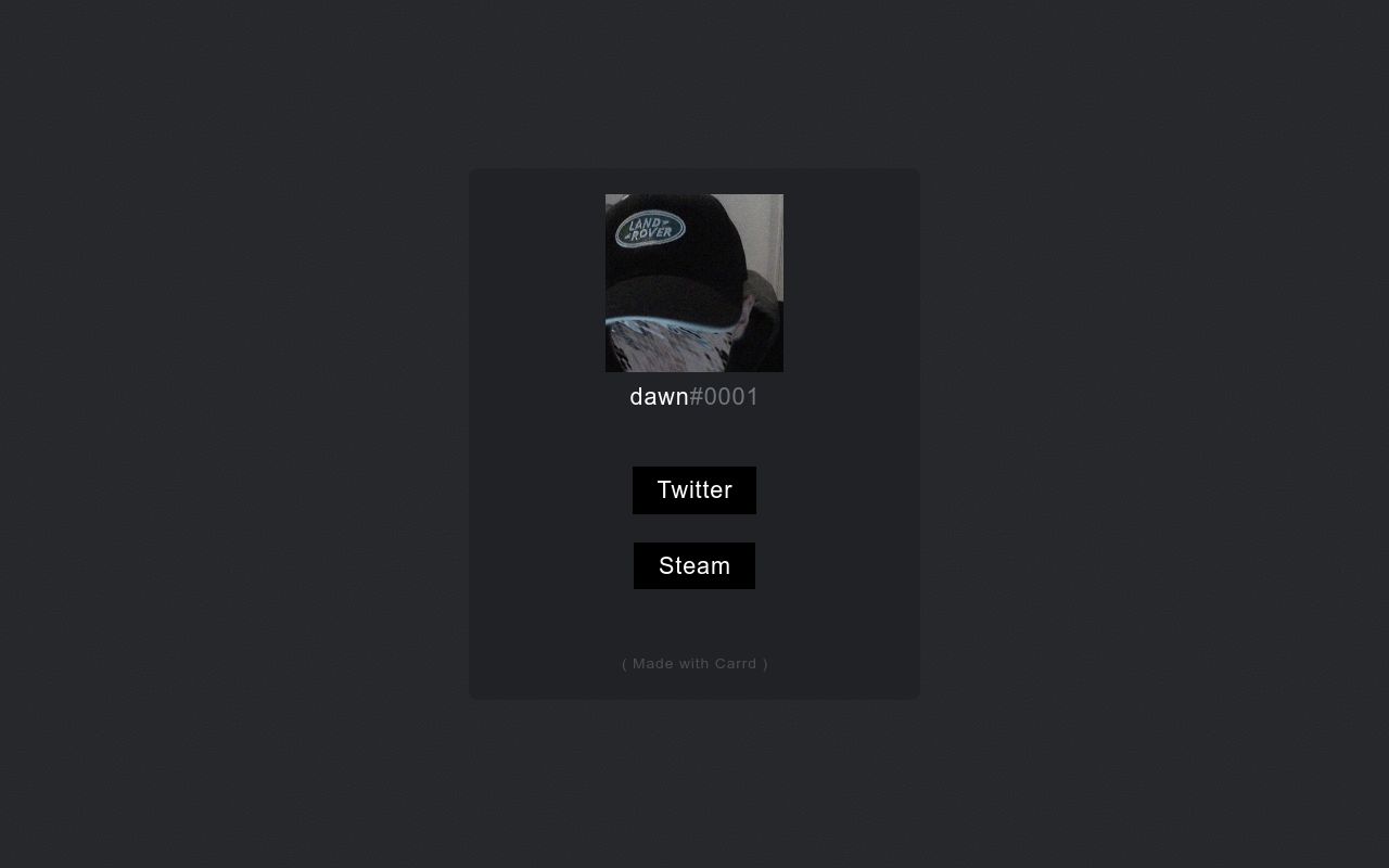 Carrd profile picture for @arab